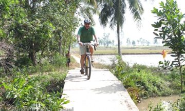 cycling, vietnam, mekong delta, holiday